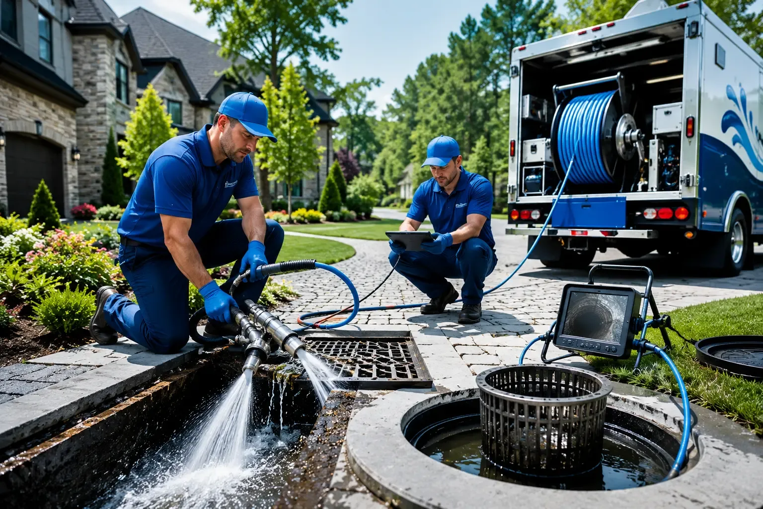 Local outdoor drain cleaning professionals in Oxford, KS