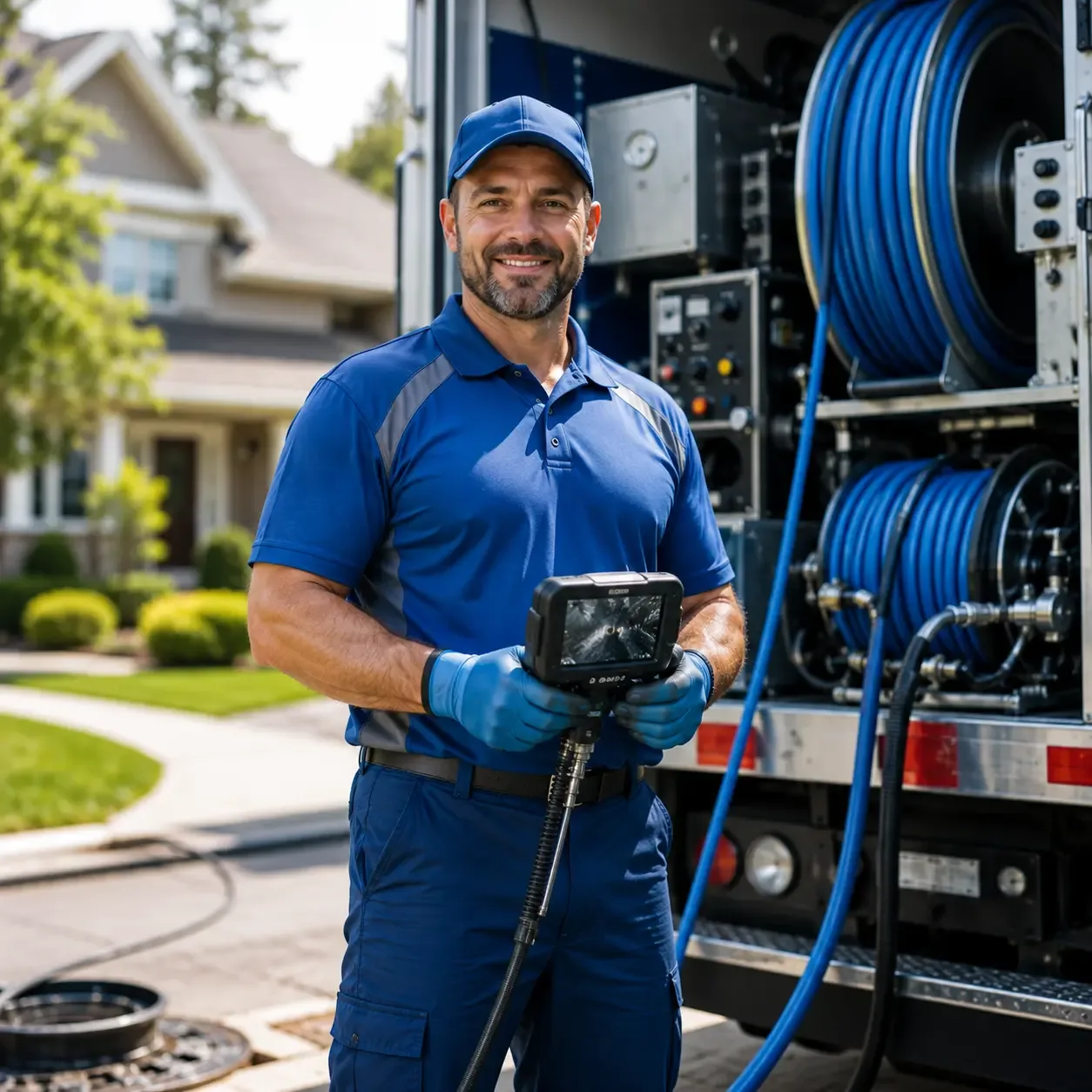 Local outdoor drain cleaning specialists in Oxford, KS